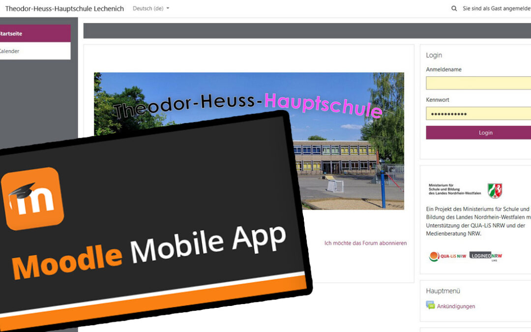 Logineo und Moodle App