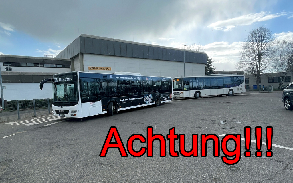 !!!ACHTUNG – Busverbindung nach Friesheim!!!