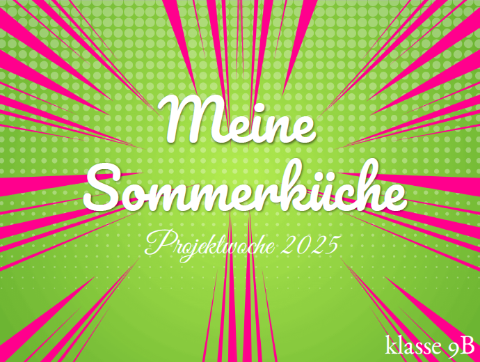 Kochzeit! Die Klasse 9b stellt ihr eigenes Rezeptbuch vor