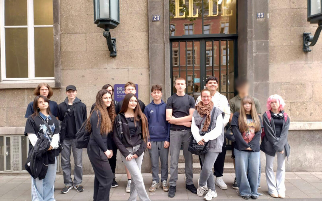 Klasse 9a im EL-DE-Haus: Projektwoche „Demokratie“